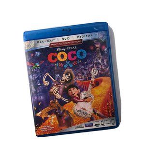 Coco Blu-ray DVD+ Digital 2 Disc Set Multi-Screen Edition Walt Disney Pixar